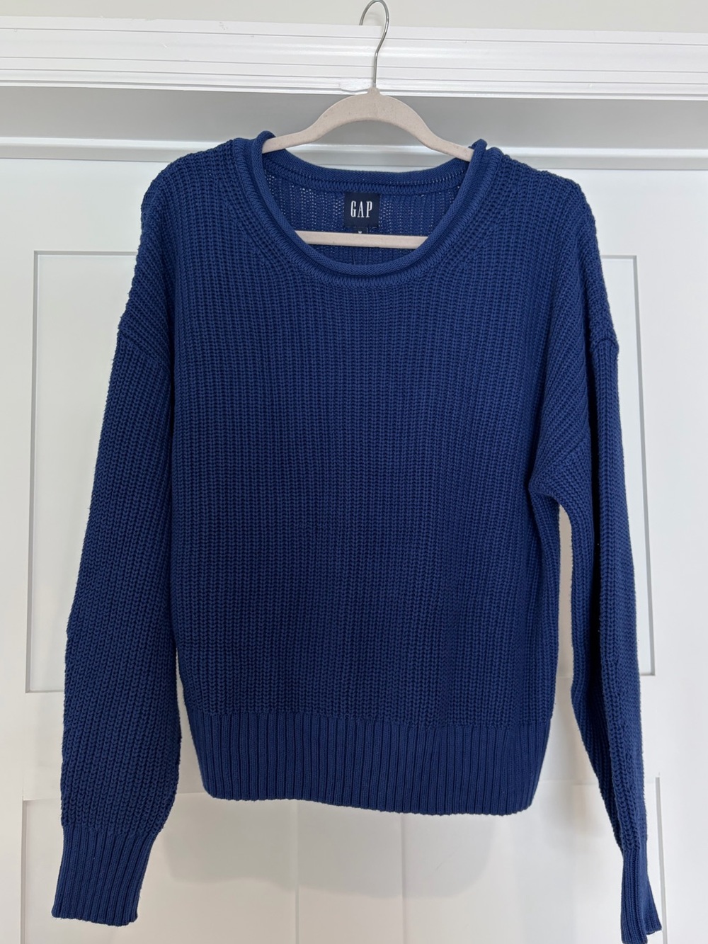 GAP Women's Rollneck Knit Sweater - Navy Blue NWT